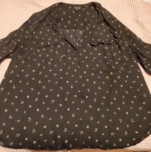 Torrid Harper Blouse Size 3